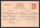 10485 Iris Sans Valeur Indiquée Tunisie 1941 Pour Paris Carte Postale Interzone Entier Postal Stationery France  - Standard Postcards & Stamped On Demand (before 1995)