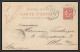 10421 10c Mouchon Retouché Date 306 Paris Rue Bleue 27/4/1903 Ems Allemagne Germany Carte Postale Entier Stationery - Cartes Postales Types Et TSC (avant 1995)