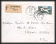 10264 PA 39 Morane Saulnier Romorantin Recommandé 15/4/1969 Varennes Allier Seul Sur Lettre Cover France Aviation  - 1960-.... Lettres & Documents