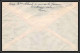 10233 Par Avion 1ère Liaison Air France Paris Mexico 27/4/1952 Lettre Cover France Aviation  - First Flight Covers