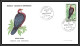 10029 N°347 Oiseaux (birds) COLLIER BLANC FDC 14/5/1968 Lettre Cover Nouvelle Calédonie  - Brieven En Documenten