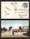 11954 Timbre Pyramides Alexandrie Place De La Colonne De Khartoum Bruxelles Belgique Carte Postale Postcard Egypte Egypt - Alexandrië