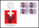 Delcampe - 11437 Bon Lot De 95 FDC Dont Bloc Recommandés Lettre Cover Suisse Helvetia  - Collections