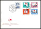 Delcampe - 11437 Bon Lot De 95 FDC Dont Bloc Recommandés Lettre Cover Suisse Helvetia  - Lotti/Collezioni