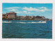 Man Summer Beach Fun Water Skiing, Lebanon Beirut Sea Coast, View Vintage Photo Postcard RPPc AK (39095) - Libano