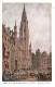 CPA Carte Postale Belgique Bruxelles Hôtel De Ville En 1833 D'après S. Prout   VM79705 - Monuments, édifices