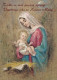 Virgen Mary Madonna Baby JESUS Christmas Religion Vintage Postcard CPSM #PBP804.GB - Virgen Maria Y Las Madonnas