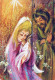 Virgen Mary Madonna Baby JESUS Christmas Religion Vintage Postcard CPSM #PBB774.GB - Virgen Maria Y Las Madonnas