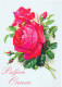 FLOWERS Vintage Postcard CPSM #PAS096.GB - Fleurs