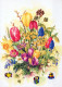 FLOWERS Vintage Postcard CPSM #PAR013.GB - Fleurs