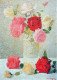 FLORES Vintage Tarjeta Postal CPSM #PBZ084.ES - Fleurs