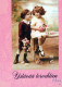 NIÑOS Retrato Vintage Tarjeta Postal CPSM #PBU729.ES - Portraits