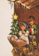 JÉSUS-CHRIST Bébé JÉSUS Noël Religion Vintage Carte Postale CPSM #PBP741.FR - Jesus