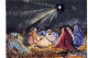 SAINTS ET SAINTES Noël Christianisme Religion Vintage Carte Postale CPSM #PBB973.FR - Saints