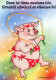 PIGS Tier Vintage Ansichtskarte Postkarte CPSM #PBR749.DE - Pigs