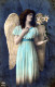 1917 ANGE NOËL Vintage Antique Carte Postale CPA #PAG694.FR - Angels