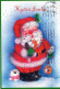 BABBO NATALE Natale Vintage Cartolina CPSM #PAK579.IT - Santa Claus