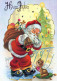 BABBO NATALE Natale Vintage Cartolina CPSM #PAJ600.IT - Santa Claus