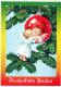 ANGELO Buon Anno Natale Vintage Cartolina CPSM #PAH393.IT - Anges