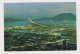 HONG KONG Kai Tak Airport Night View, Vintage Photo Postcard RPPc Ak (639) - Vliegvelden