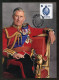 GIBRALTAR (2023) Carte Maximum Card - His Majesty King Charles III, Definitive Series 2023, First Day - Gibraltar