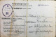 POW WW2 – WWII Italian Prisoner Of War In Germany - Censorship Censure Geprüft  – S7694 - Militärpost (MP)