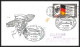 12701 Graf Zeppelin 4/6/1989 Essen Wien Austria Premier Vol First Flight Lettre Airmail Cover Allemagne Germany Bund  - Zeppelins