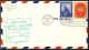 12651 Route 1 18/9/1959 Premier Vol First Flight Lettre Airmail Cover Usa San Francisco New York United Nations Aviation - Aviones