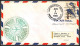12551 Twa Los Angeles To Frankfurt Germany 1/8/1969 Premier Vol First Global Flight Lettre Airmail Cover Usa Aviation - 3c. 1961-... Covers