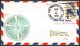 12549 Twa Los Angeles To Switzeland Zurich 1/8/1969 Premier Vol First Global Flight Lettre Airmail Cover Usa Aviation - 3c. 1961-... Covers