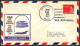 12515 Route 128 19/8/1967 Mc Grath Alaska Premier Vol First Jet Mail Service Flight Lettre Airmail Cover Usa Aviation - 3c. 1961-... Briefe U. Dokumente