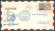 12481 Aeropex New York 10/6/1966 Premier Vol First Flight Lettre Airmail Cover Usa Aviation - 3c. 1961-... Covers