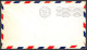 12522 Am 84 Turbine Powered Helicopter Los Angeles San Bernardino 1/3/1967 Premier Vol First Flight Lettre Airmail Cover - 3c. 1961-... Covers