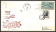 12442 Am 105 Reno Nevada 1/3/1966 Premier Vol First Jet Flight Lettre Airmail Cover Usa Aviation - 3c. 1961-... Covers