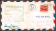 12421 Am 83 Lima 1/3/1954 Signed Signé Premier Vol First Flight Lettre Airmail Cover Usa Aviation - 3c. 1961-... Lettres
