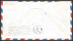 12365 Cachet Bleu Am 4 San Francisco Chicago New York 22/3/1959 Premier Vol First Flight Lettre Airmail Cover Usa  - 2c. 1941-1960 Briefe U. Dokumente