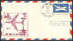 12310 Am 2 First Jet Service New York To San Francisco 21/3/1959 Premier Vol First Flight Airmail Entier Stationery Usa  - 2c. 1941-1960 Cartas & Documentos