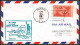 12273 Am 94 Geneva 25/4/1954 Premier Vol First Flight Lettre Airmail Cover Usa Aviation - 2c. 1941-1960 Lettres