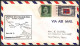 12241 Am 94 Springfield 1/8/1953 Premier Vol First Flight Lettre Airmail Cover Usa Aviation - 2c. 1941-1960 Cartas & Documentos
