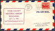 12223 Coles County Memorial Airport Dedication Mattoon 4/7/1953 Premier Vol First Flight Lettre Airmail Cover Usa  - 2c. 1941-1960 Covers