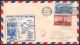 12174 Am 73 Monte Vista 27/11/1946 Premier Vol First Flight Lettre Airmail Cover Usa Aviation - 2c. 1941-1960 Lettres