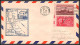 12177 Am 76 San Luis Obispo 2/12/1946 Premier Vol First Flight Lettre Airmail Cover Usa Aviation - 2c. 1941-1960 Lettres