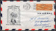 12146 Am 1001 Experimental Pick Up Route Mount Union 1/6/1939 Premier Vol First Flight Lettre Airmail Cover Usa Aviation - 1c. 1918-1940 Cartas & Documentos