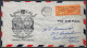 12126 Am 1001 Experimental Pick Up Route Frankin 4/6/1939 Premier Vol First Flight Lettre Airmail Cover Usa Aviation - 1c. 1918-1940 Lettres