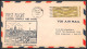 12088 Lynchburg Virginia 22/10/1934 Premier Vol First Flight Lettre Airmail Cover Usa Aviation - 1c. 1918-1940 Covers