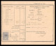 12941 25c Quittance C Quittance Domaine Lyon 1888 Timbre Fiscal Fiscaux Sur Document France - Lettres & Documents
