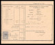 12941 25c Quittance C Quittance Domaine Lyon 1888 Timbre Fiscal Fiscaux Sur Document France - Briefe U. Dokumente