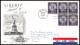 12860 Fdc Premier Jour Liberty Symbol Of Usa 1954 Albany Usa états Unis Lettre Cover - Storia Postale