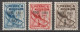 1941 - SPM FRANCE LIBRE - RARE SURCHARGE NOEL Sur TAXE - YVERT N° 48/50 ** MNH SIGNES CALVES - COTE = 580 EUR. - Nuovi