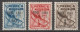 1941 - SPM FRANCE LIBRE - RARE SURCHARGE NOEL Sur TAXE - YVERT N° 48/50 ** MNH SIGNES CALVES - COTE = 580 EUR. - Ungebraucht